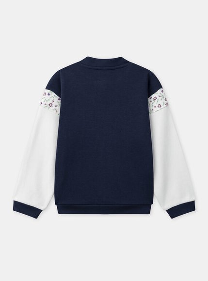 Παιδική Ζακέτα για Κορίτσια Navy/White M