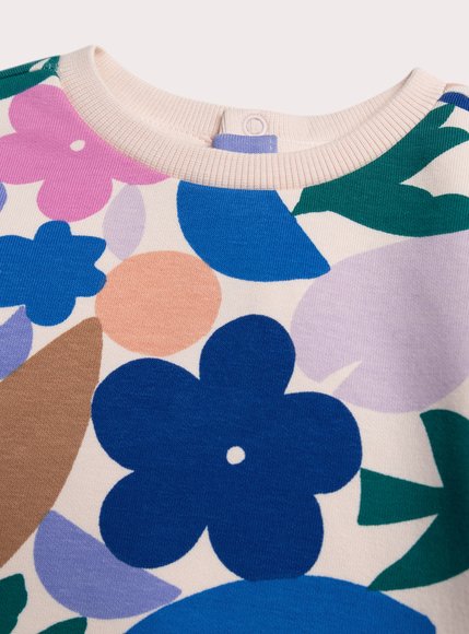 Βρεφικό Φούτερ για Κορίτσια Elegant Floral