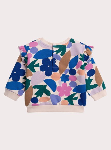 Βρεφικό Φούτερ για Κορίτσια Elegant Floral