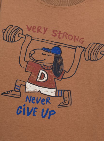 Παιδική Μπλούζα για Αγόρια Very Strong