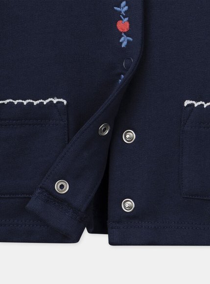 Βρεφική Ζακέτα για Κορίτσια Romantic Navy