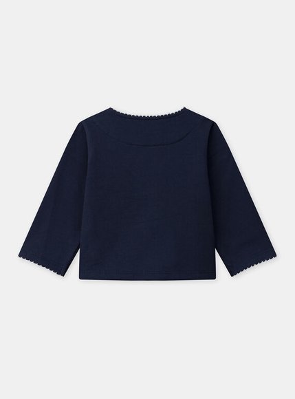 Βρεφική Ζακέτα για Κορίτσια Romantic Navy