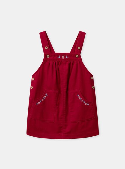 Βρεφικό Φόρεμα για Κορίτσια Romantic Red - ΚΟΚΚΙΝΟ φωτογραφία