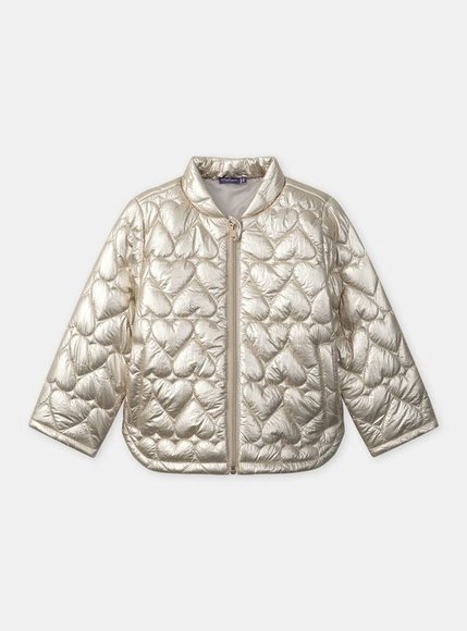 Παιδικό Μπουφάν για Κορίτσια Gold Hearts