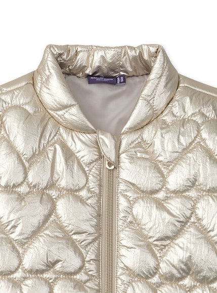 Παιδικό Μπουφάν για Κορίτσια Gold Hearts - ΧΡΥΣΟ φωτογραφία