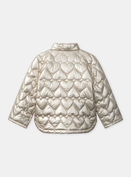 Παιδικό Μπουφάν για Κορίτσια Gold Hearts - ΧΡΥΣΟ φωτογραφία