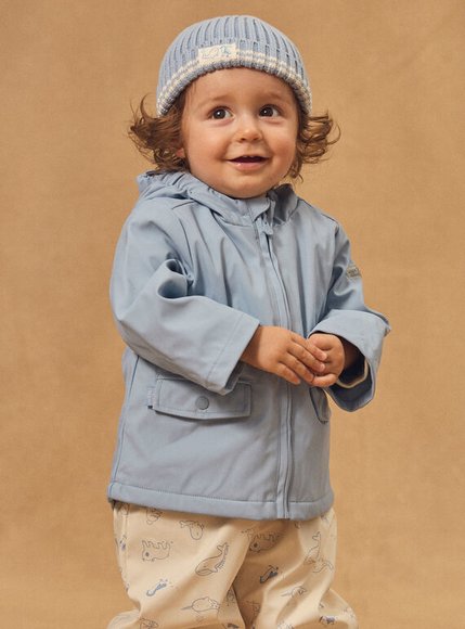 SERGENT MAJOR Βρεφικό Μπουφάν για Αγόρια - ΜΠΛΕ