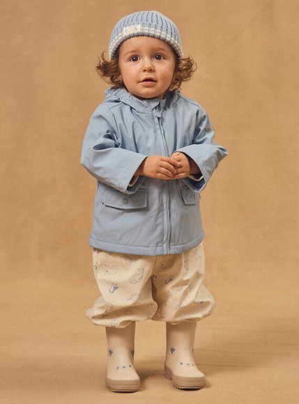 Βρεφικό Μπουφάν για Αγόρια - ΜΠΛΕ φωτογραφία