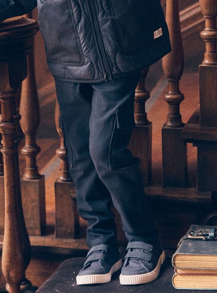 Παιδικό Παντελόνι για Αγόρια Navy Japan