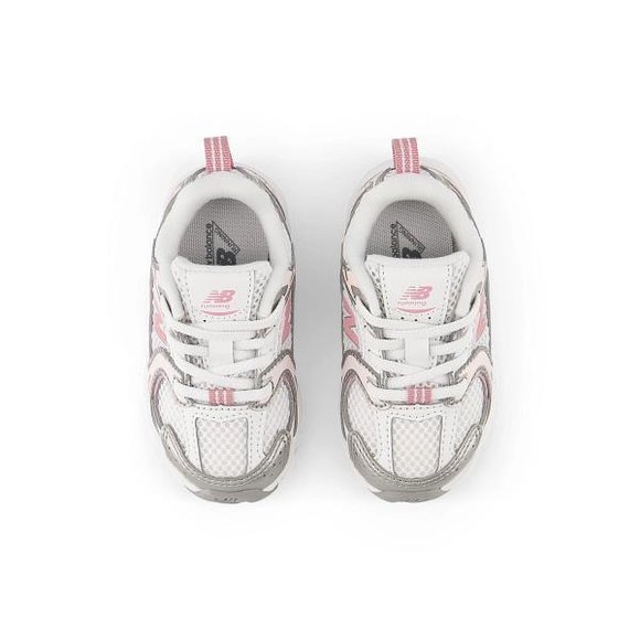 Βρεφικά Παπούτσια New Balance 530 για Κορίτσια White/Pink (Μεγέθη 21-27,5)