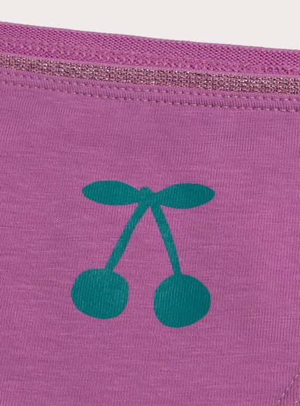 Σετ Παιδικά Εσώρουχα για Κορίτσια Dark Cherries 3 τμχ