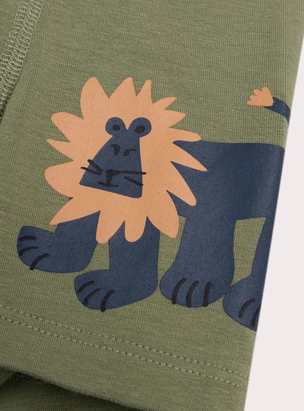 Σετ Παιδικά Εσώρουχα για Αγόρια Lion Print 3 τμχ