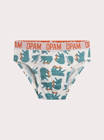 Σετ Παιδικά Εσώρουχα για Αγόρια White Skaters 5 τμχ - ΛΕΥΚΟ φωτογραφία