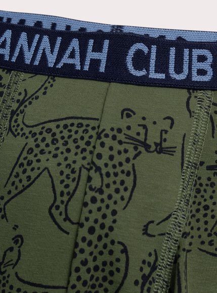 Σετ Παιδικά Εσώρουχα για Αγόρια Leopards Print 5 τμχ
