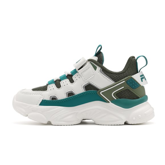 Παιδικά Παπούτσια Fila Memory Spinel 3 για Αγόρια Grey/Green (Μεγέθη 28-35) - ΠΟΛΥΧΡΩΜΟ φωτογραφία