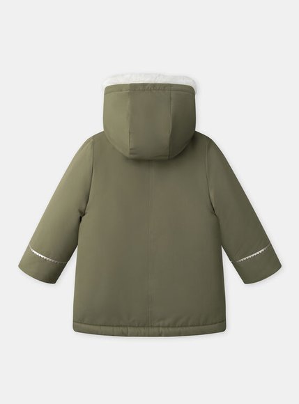 Παιδικό Μπουφάν για Κορίτσια Chaki Floral - 3 σε 1 - ΧΑΚΙ φωτογραφία