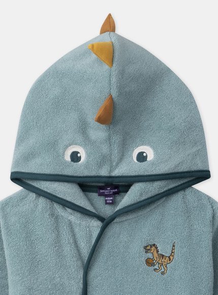 Παιδική Ρόμπα για Αγόρια Green Dinosaur