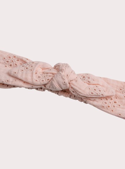Βρεφική Κορδέλα για Κορίτσια Pink Eyelet
