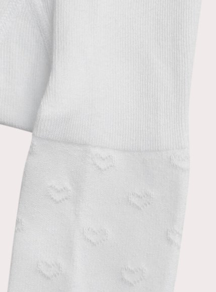 Βρεφικό Καλσόν για Κορίτσια White Hearts