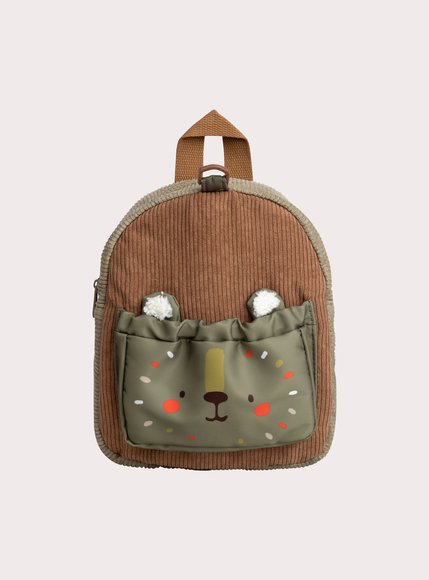 Παιδική Τσάντα Πλάτης για Αγόρια Corduroy Lion