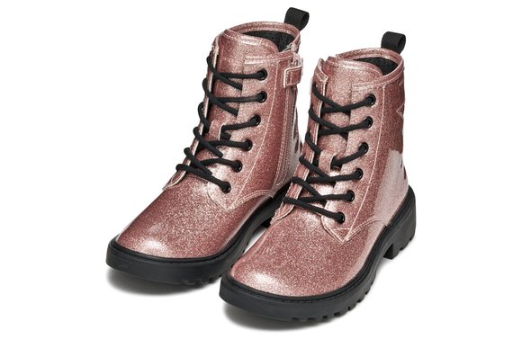 Παιδικά Μποτάκια Geox J Casey για Κορίτσια Old Rose(Μεγέθη 28-36)