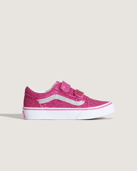 Παιδικά Παπούτσια Vans Old School Fuchsia Glitter για Κορίτσια (Μεγέθη 24-35)