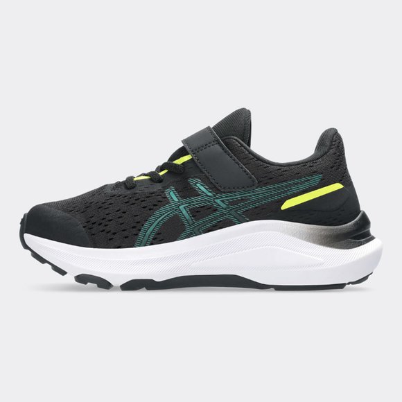 Παιδικά Παπούτσια Asics Patriot 13 για Αγόρια Black/Jasper Green (Μεγέθη 28,5-35)