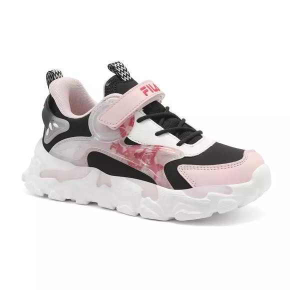 Παιδικά Παπούτσια Fila Memory Musha 2 για Κορίτσια Black/Pink (Μεγέθη 28-35)