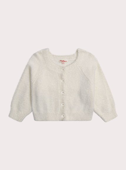 Παιδική Ζακέτα για Κορίτσια Cosy White