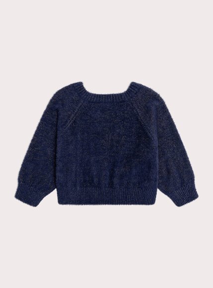 Παιδική Ζακέτα για Κορίτσια Cosy Navy