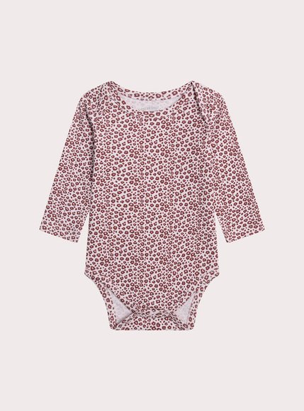 Σετ Βρεφικά Φορμάκια για Κορίτσια Lilac Leopard 2 τμχ - ΡΟΖ φωτογραφία