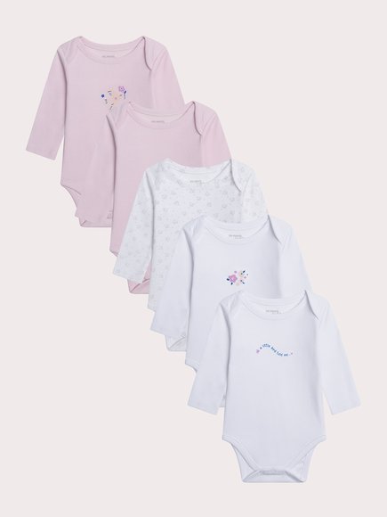 DPAM Βρεφικό Σετ Φορμάκια για Κορίτσια - ΡΟΖ