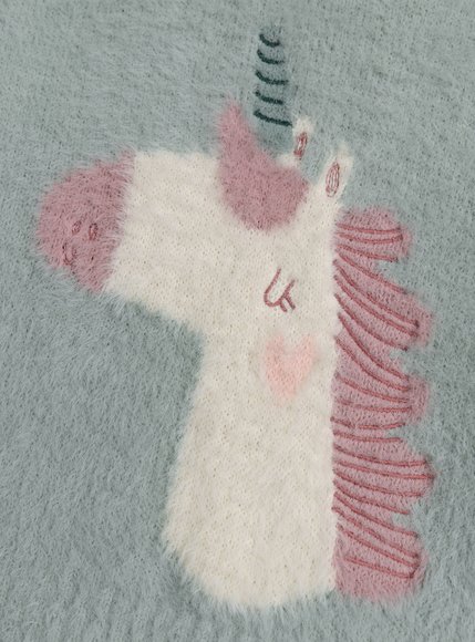 Παιδικό Πουλόβερ για Κορίτσια Fluffy Unicorn