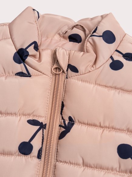Βρεφικό Αμάνικο Μπουφάν για Κορίτσια Rose Cherries - 2 σε 1 - ΚΑΦΕ φωτογραφία