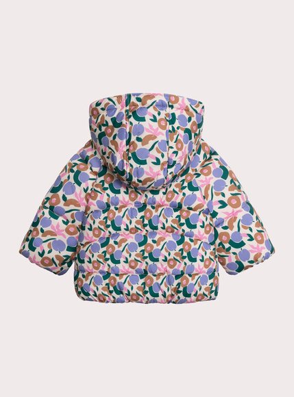 Βρεφικό Μπουφάν για Κορίτσια Floral Puffer - ΡΟΖ φωτογραφία