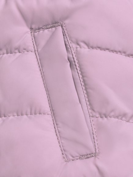 Βρεφικό Αμάνικο Μπουφάν για Κορίτσια Lilac Floral - 2 σε 1 - ΛΕΥΚΟ φωτογραφία