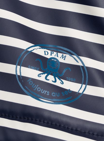 Βρεφικό Μπουφάν για Αγόρια Stripped Surprise - ΛΕΥΚΟ φωτογραφία