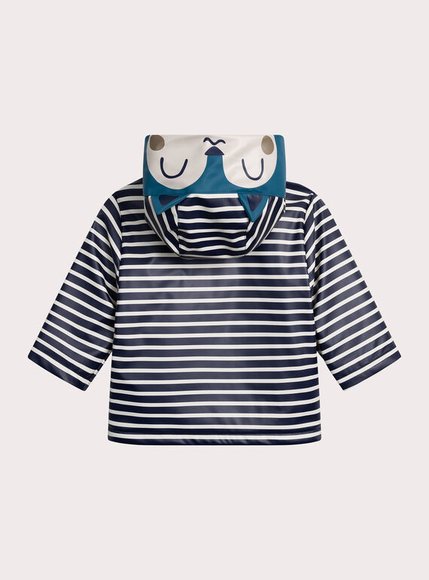 Βρεφικό Μπουφάν για Αγόρια Stripped Surprise - ΛΕΥΚΟ φωτογραφία