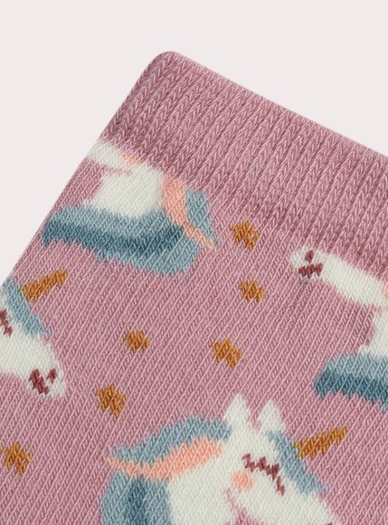 Παιδικές Κάλτσες για Κορίτσια Pink Unicorn