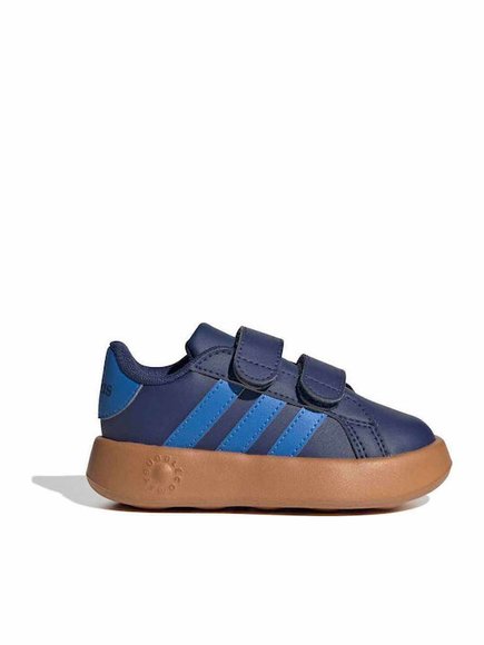 Βρεφικά Παπούτσια Adidas Grand Court Cf για Αγόρια Navy/Brown (Μεγέθη 19-27)
