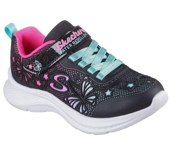 Παιδικά Παπούτσια Skechers Jumpsters 2.0 για Κορίτσια Butterfly Flush Black (Μεγέθη 27-35)