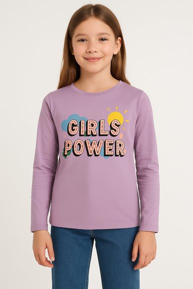 DREAMERS Παιδική Μπλούζα για Κορίτσια Girls Power - ΛΙΛΑ