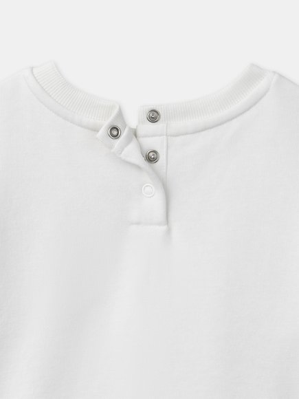 Παιδικό Φούτερ για Κορίτσια White Major