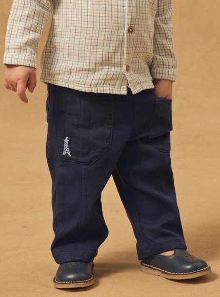 Βρεφικό Παντελόνι για Αγόρια Navy Paris