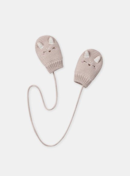 Βρεφικά Γάντια για Κορίτσια Adorable Pink