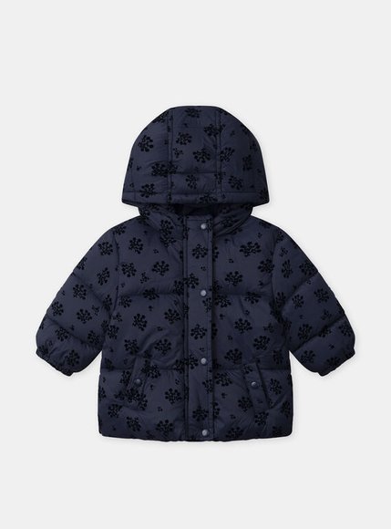 Βρεφικό Μπουφάν για Κορίτσια Dark Floral