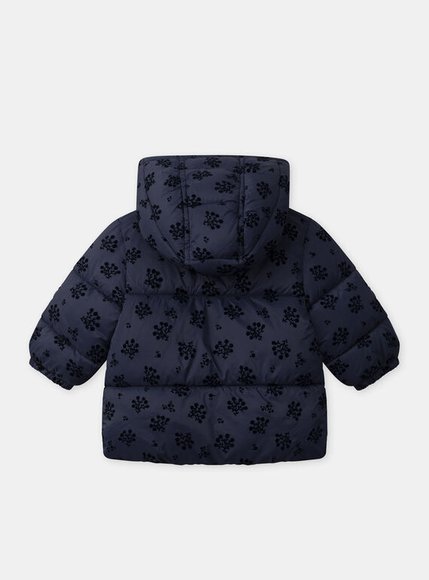 Βρεφικό Μπουφάν για Κορίτσια Dark Floral