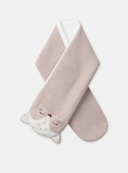 Βρεφικό Κασκόλ για Κορίτσια Pink Deer