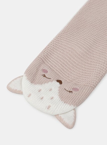 Βρεφικό Κασκόλ για Κορίτσια Pink Deer