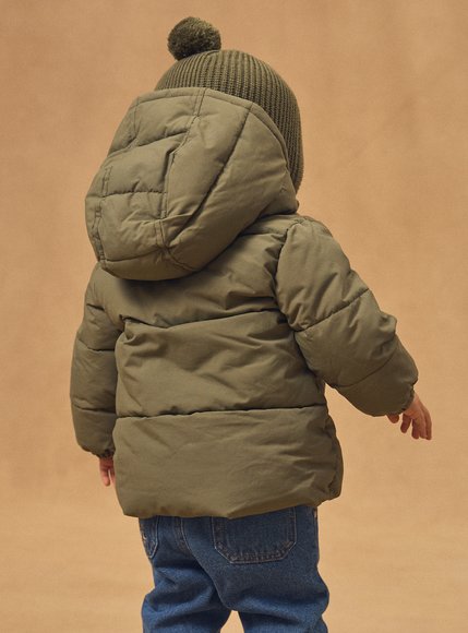 Βρεφικό Μπουφάν για Αγόρια Cozy Chaki - ΧΑΚΙ φωτογραφία